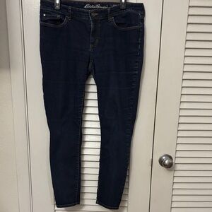 Eddie Bauer Women's Navy Skinny Jeans